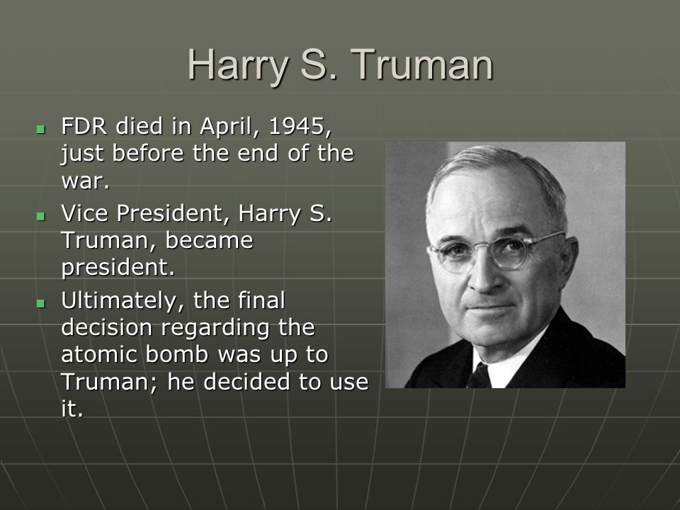 Harry Truman’s Atomic Bomb Decision: After 70 Years We Need to Get Beyond the Myths